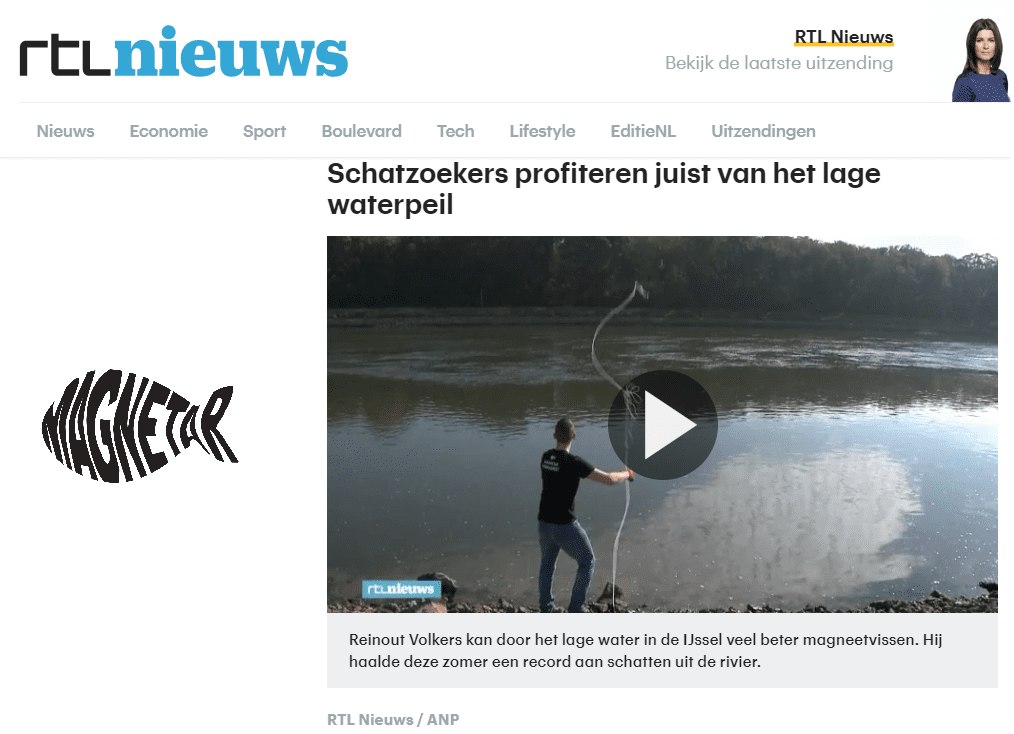 Magneetvissen RTL Nieuws