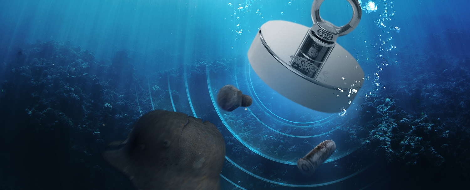 Een enkelzijdige vis magneet kopen is verstandig wanneer je een beginner bent.